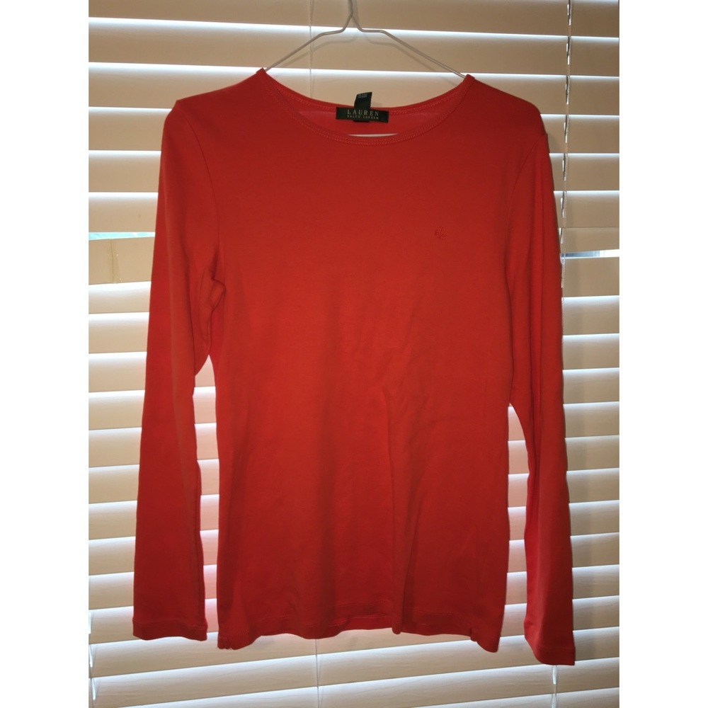 Orange Ralph Lauren Sweater
